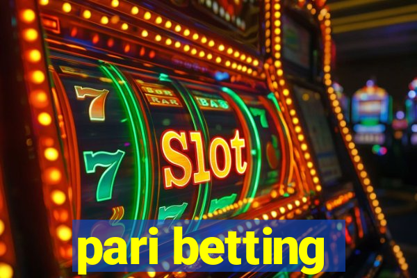 pari betting