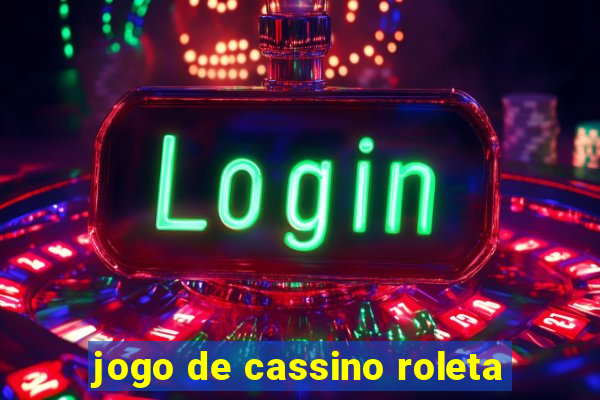 jogo de cassino roleta