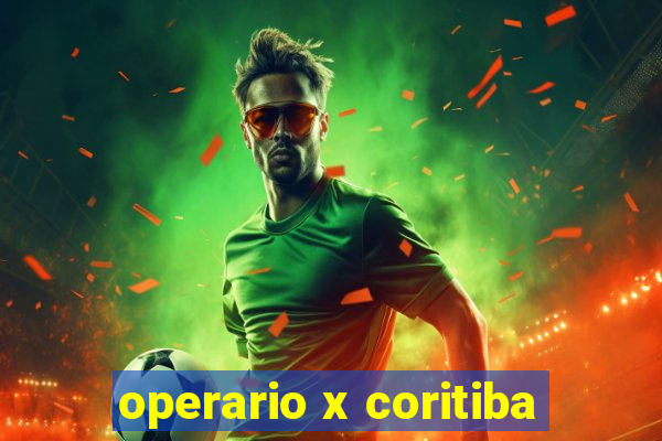 operario x coritiba