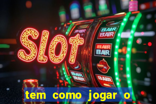 tem como jogar o jogo do bicho online