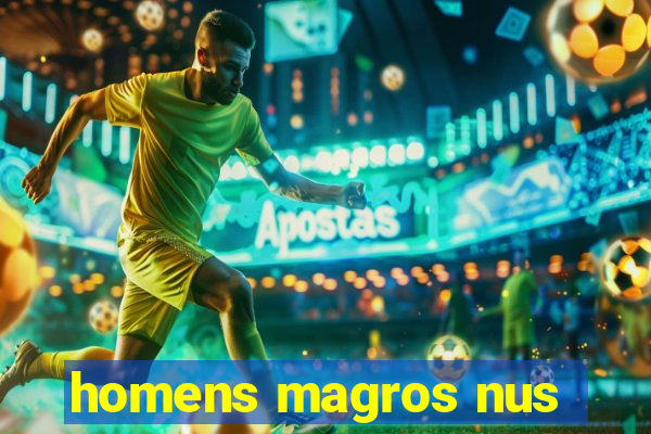 homens magros nus