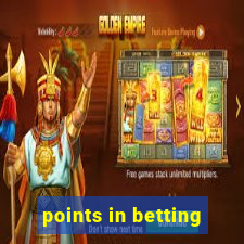 points in betting