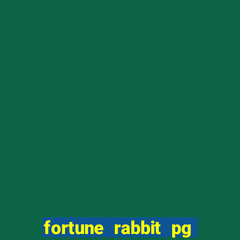 fortune rabbit pg slot demo