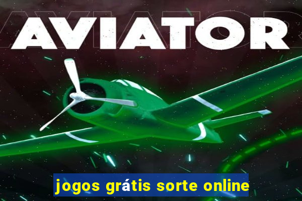 jogos grátis sorte online