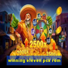 winning eleven psx rom