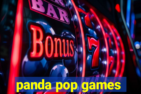 panda pop games