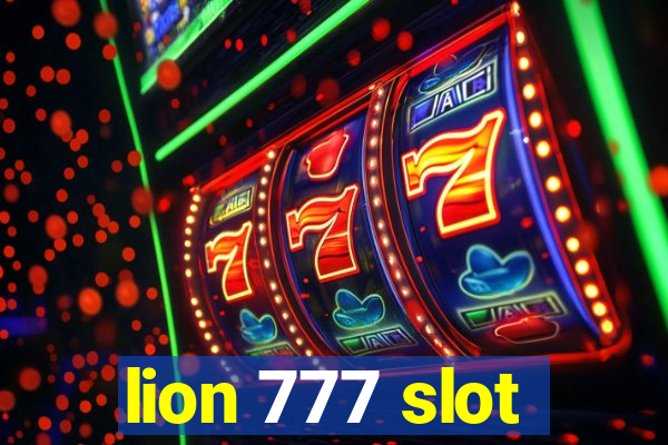 lion 777 slot