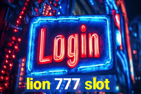 lion 777 slot