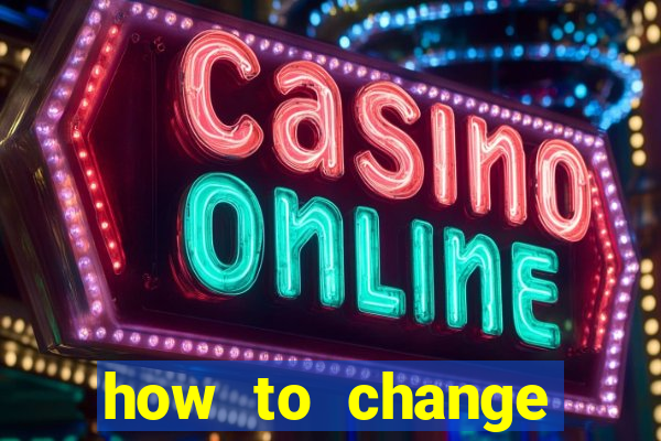 how to change bingo card on slot machine