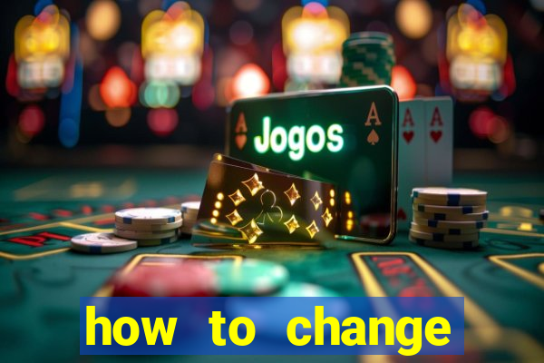 how to change bingo card on slot machine