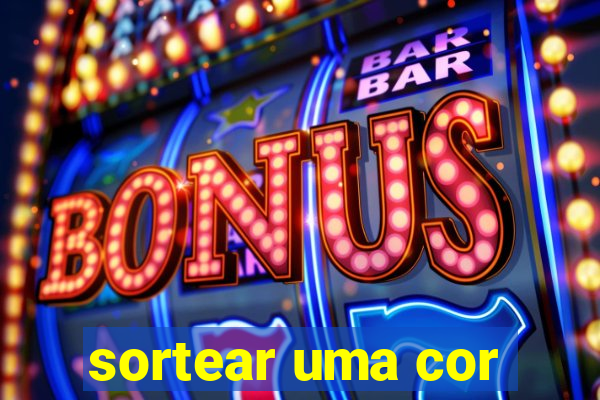 sortear uma cor