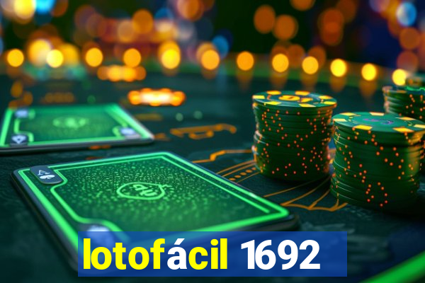 lotofácil 1692