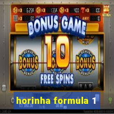 horinha formula 1