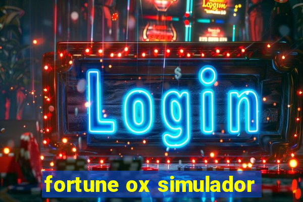 fortune ox simulador