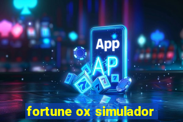 fortune ox simulador