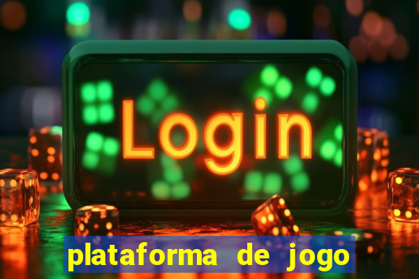 plataforma de jogo nova pagando