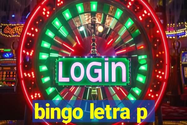 bingo letra p