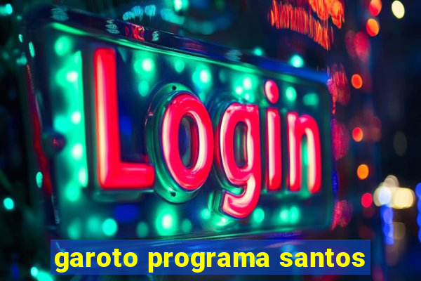 garoto programa santos