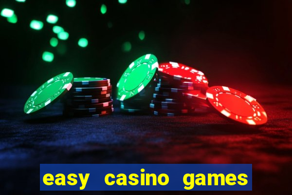 easy casino games to win money