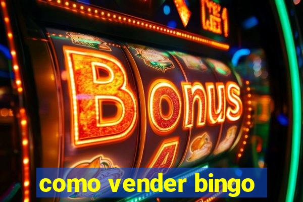 como vender bingo