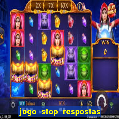 jogo stop respostas de a a z