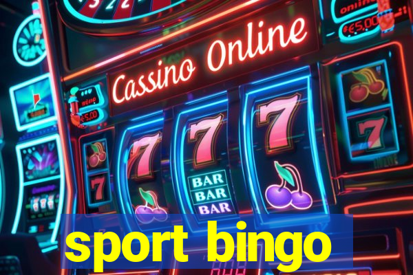 sport bingo