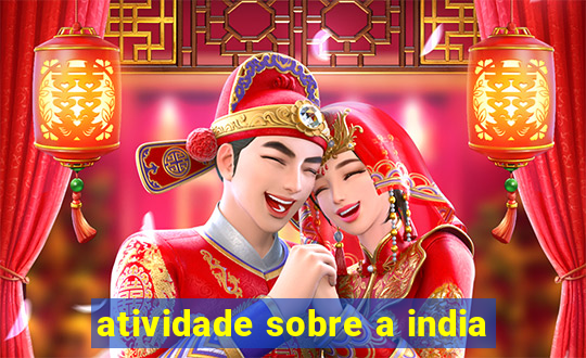 atividade sobre a india