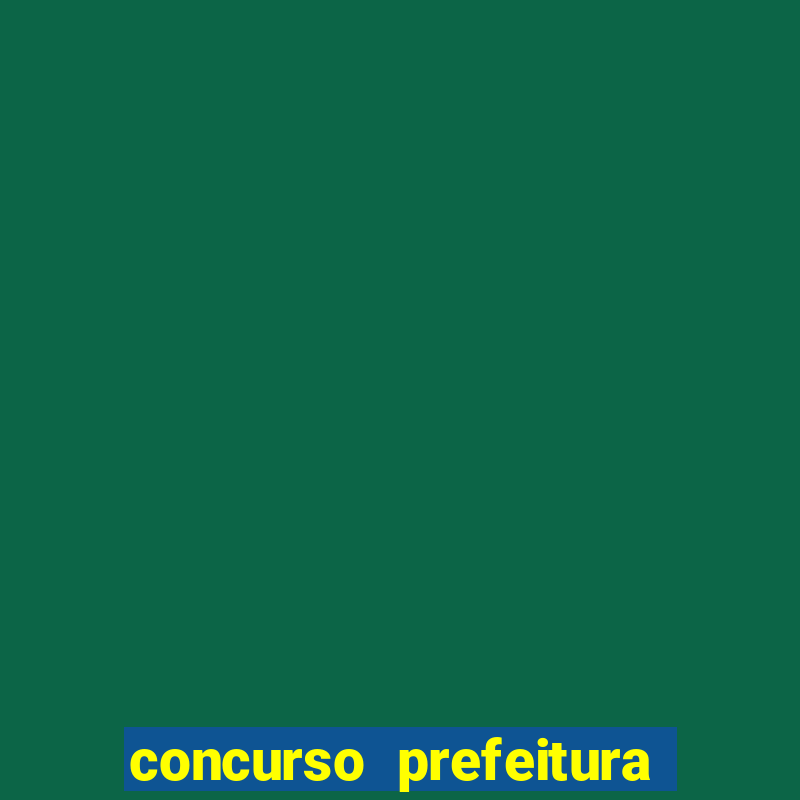 concurso prefeitura de porto velho