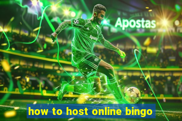 how to host online bingo