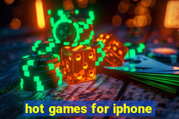 hot games for iphone