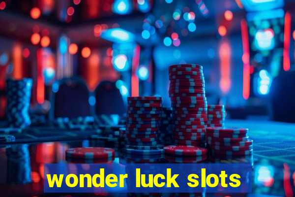 wonder luck slots