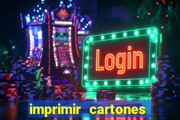 imprimir cartones de bingo