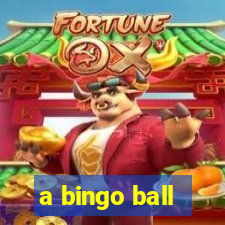 a bingo ball