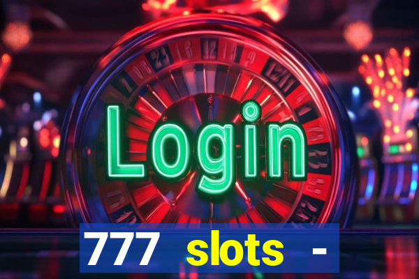 777 slots - reclame aqui