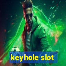 keyhole slot