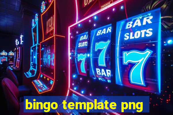 bingo template png