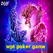 wpt poker game