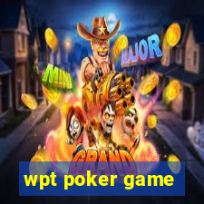 wpt poker game