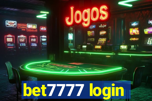 bet7777 login