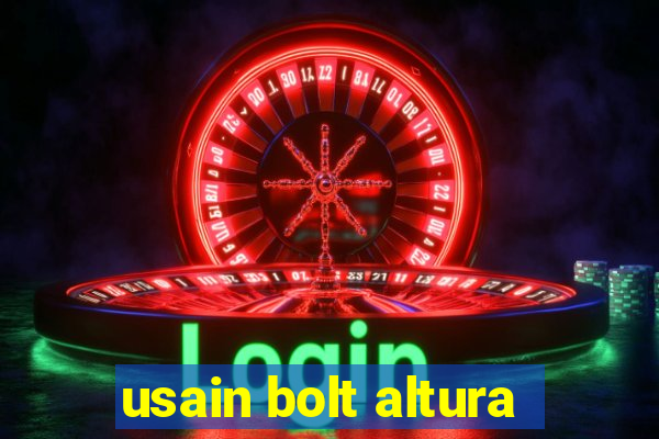 usain bolt altura