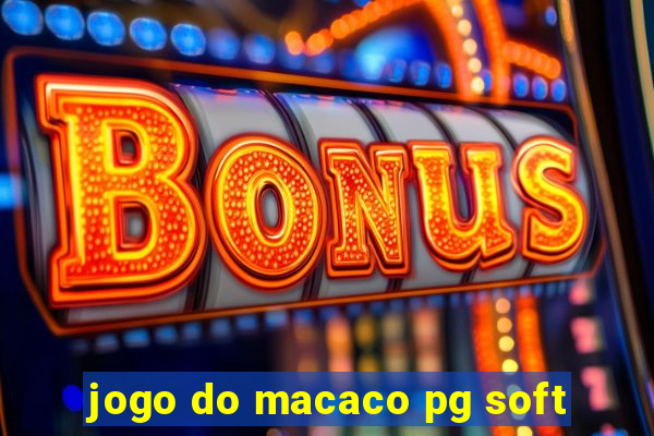 jogo do macaco pg soft