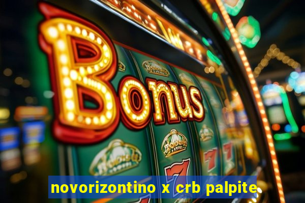 novorizontino x crb palpite