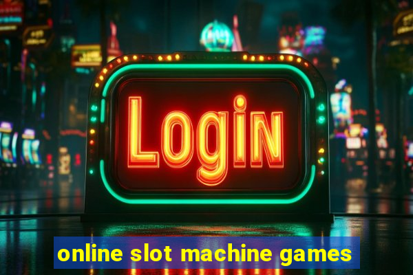 online slot machine games