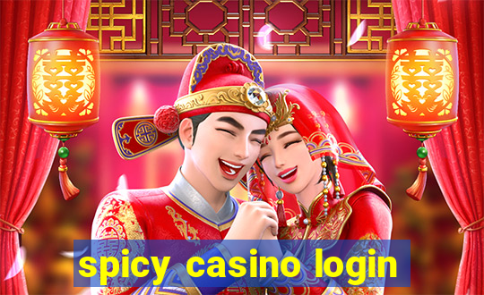 spicy casino login