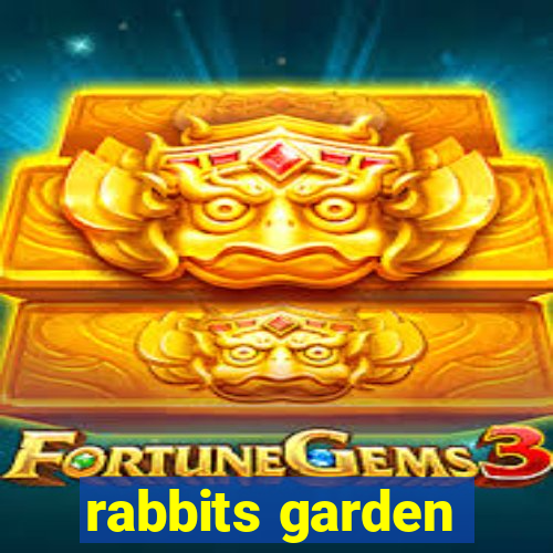 rabbits garden