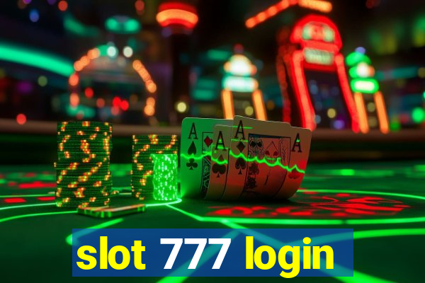 slot 777 login