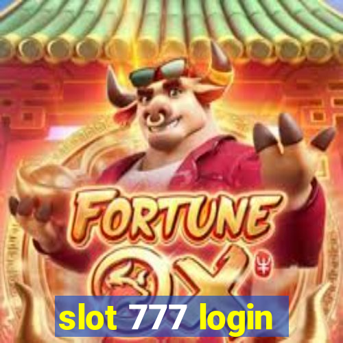 slot 777 login