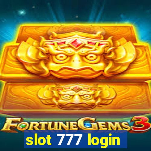 slot 777 login