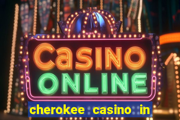 cherokee casino in cherokee nc