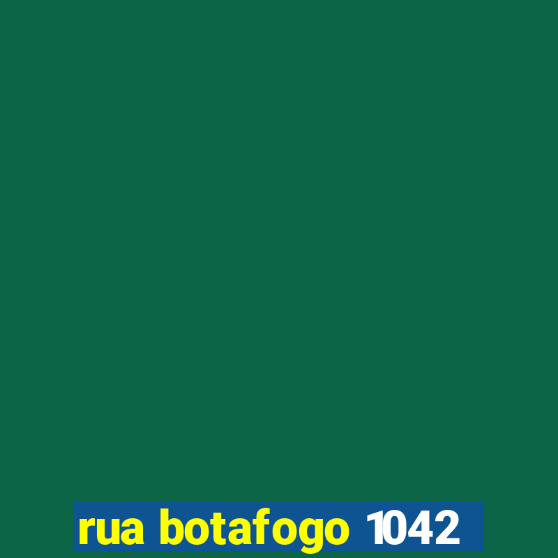 rua botafogo 1042